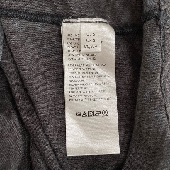 We The Free Betty Gray Long Sleeve Scoop Neck Top S - Picture 7 of 7